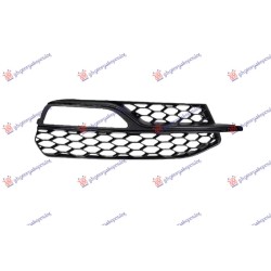 Grilë për parakolpin e përparëm e zezë (S3) për AUDI A3 3D/SPORTBACK 12-16 - OEM: 8V3807682L BMT Grilë për parakolpin e përparëm e zezë (S3) për AUDI A3 3D/SPORTBACK 12-16 - OEM: 8V3807682L BMT