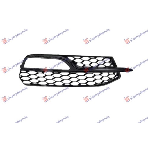 Grilë për parakolpin e përparëm e zezë (S3) për AUDI A3 3D/SPORTBACK 12-16 - OEM: 8V3807682L BMT