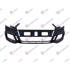 Parakolpi i përparëm gati për ngjyrosje (S3/S-LINE) (me shenja për prerje vrimat e larsit) (me 2 PDC) për AUDI A3 3D/SPORTBACK 16-20 - OEM: 8V0807065AE