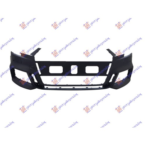 Parakolpi i përparëm gati për ngjyrosje (S3/S-LINE) (me shenja për prerje vrimat e larsit) (me 2 PDC) për AUDI A3 3D/SPORTBACK 16-20 - OEM: 8V0807065AE Parakolpi i përparëm gati për ngjyrosje (S3/S-LINE) (me shenja për prerje vrimat e larsit) (me 2 PDC) për AUDI A3 3D/SPORTBACK 16-20 - OEM: 8V0807065AE