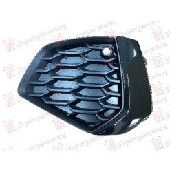 Grilë për parakolpin e përparëm (e zezë me shirit të zi) (me 1 PDC) (S-LINE) për AUDI A3 20- - OEM: 8Y0807671BT94 Grilë për parakolpin e përparëm (e zezë me shirit të zi) (me 1 PDC) (S-LINE) për AUDI A3 20- - OEM: 8Y0807671BT94
