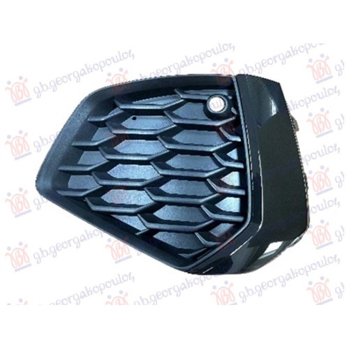Grilë për parakolpin e përparëm (e zezë me shirit të zi) (me 1 PDC) (S-LINE) për AUDI A3 20- - OEM: 8Y0807671BT94 Grilë për parakolpin e përparëm (e zezë me shirit të zi) (me 1 PDC) (S-LINE) për AUDI A3 20- - OEM: 8Y0807671BT94