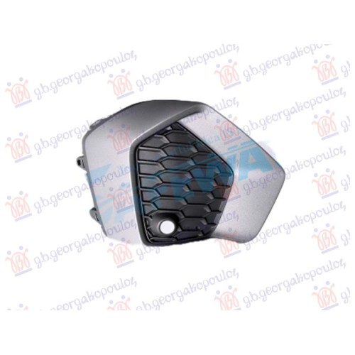 Grilë për parakolpin e përparëm (e zezë me shirit hiri) (me 1 PDC) për AUDI A3 20- - OEM: 8Y08076711RR Grilë për parakolpin e përparëm (e zezë me shirit hiri) (me 1 PDC) për AUDI A3 20- - OEM: 8Y08076711RR