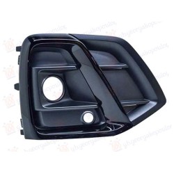 Grilë për parakolpin e përparëm (me shirit të zi shkëlqyes) (S-LINE) për AUDI Q5 2020-2024 - OEM: 80A807680AGBMT