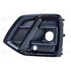 Grilë për parakolpin e përparëm (me shirit të zi shkëlqyes) (S-LINE) për AUDI Q5 2020-2024 - OEM: 80A807679AGBMT