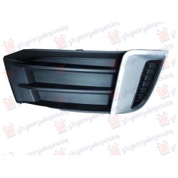 Grilë për parakolpin e përparëm me shirit argjendi (SPORT) për AUDI A3 SPORT SEDAN/CABRIO 16-20 - OEM: 8V5807671 Grilë për parakolpin e përparëm me shirit argjendi (SPORT) për AUDI A3 SPORT SEDAN/CABRIO 16-20 - OEM: 8V5807671