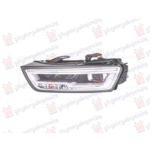 Feneri i përparmë full LED (E) për AUDI Q3 14-18 - OEM: 8U0941033