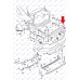 Shinë/bazë në parakolpin e pasëm 02- për AUDI A6 97-04 - OEM: 4B0807313F