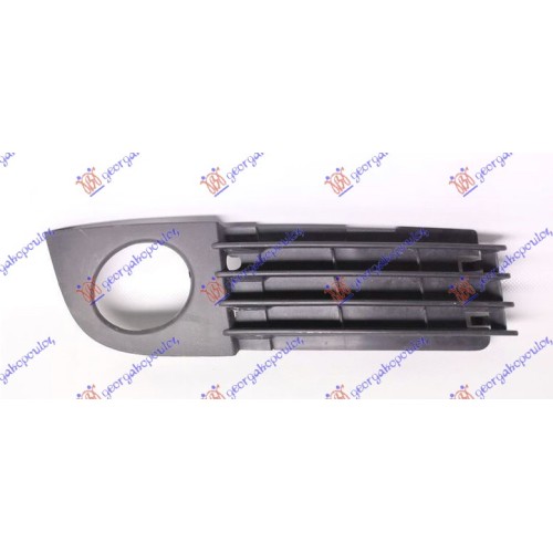 Grilë në parakolpin e përparmë 2002- (e mbyllur) për AUDI A6 97-04 - OEM: 4B0807682AA