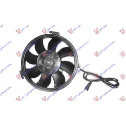Ventilator komplet (280mm) (lidhës elektrik oval) për AUDI A4 94-00 - OEM: 8D0959455P Ventilator komplet (280mm) (lidhës elektrik oval) për AUDI A4 94-00 - OEM: 8D0959455P