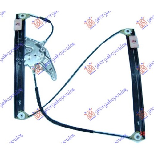 Ngritës/rregullator për dritaren e përparme elektrik (pa motor) për AUDI A6 97-04 - OEM: 4B0837462
