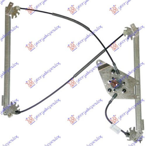 Ngritës/rregullator për dritaren e përparme elektrik (pa motor) (А cilësi) për AUDI A6 97-04 - OEM: 4B0837462
