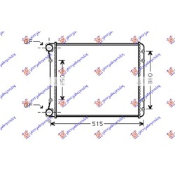 Radiator për motor 1.2-1.4-1.6 16V FSI + TDI (46.8x39.5) (VALEO) për AUDI A2 00-05 - OEM: 8Z0121251D Radiator për motor 1.2-1.4-1.6 16V FSI + TDI (46.8x39.5) (VALEO) për AUDI A2 00-05 - OEM: 8Z0121251D
