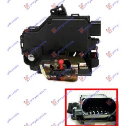 Bravë për derën e përparme (mbyllje qendrore) (9 pinë) (А cilësi) për AUDI A6 97-04 - OEM: 401837016