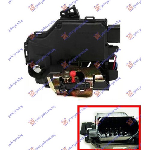 Bravë për derën e përparme (mbyllje qendrore) (9 pinë) (А cilësi) për AUDI A6 97-04 - OEM: 401837016