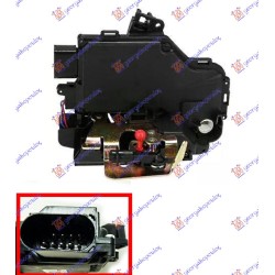 Bravë për derën e përparme (mbyllje qendrore) (9 pinë) (А cilësi) për AUDI A4 00-04 - OEM: 401837015 Bravë për derën e përparme (mbyllje qendrore) (9 pinë) (А cilësi) për AUDI A4 00-04 - OEM: 401837015