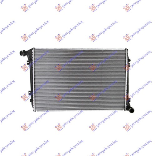 Radiator për motor 1.9-2.0 TDi dizel (650x440) (MAHLE BEHR) për AUDI A3 03-08 - OEM: 1K0121251AL