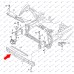 Shinë/bazë për parakolpin e përparmë (alumin) për AUDI Q5 08-12 - OEM: 8R0807113A