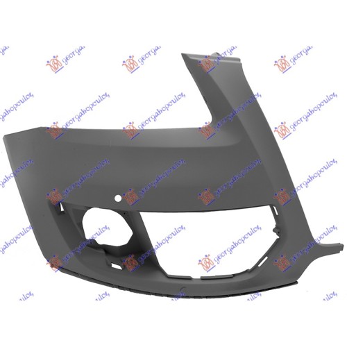 Parakolp këndor i përparmë (gati për ngjyrosje)(me hapje për sesor për parkim) për AUDI Q5 08-12 - OEM: 8R0807108B
