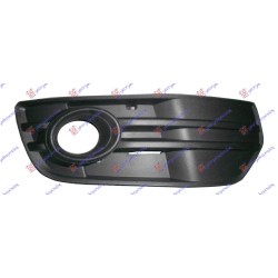 Grilë në parakolpin e përparmë (me hapje për drita të mjegullës) për AUDI Q5 08-12 - OEM: 8R0807682A