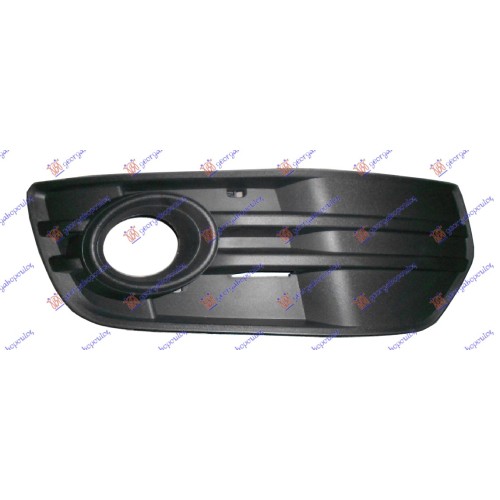 Grilë në parakolpin e përparmë (me hapje për drita të mjegullës) për AUDI Q5 08-12 - OEM: 8R0807682A