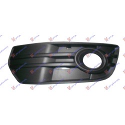 Grilë në parakolpin e përparmë (me hapje për drita të mjegullës) për AUDI Q5 08-12 - OEM: 8R0807681A