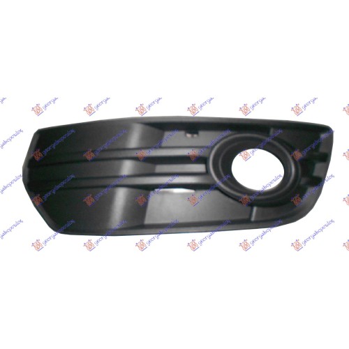 Grilë në parakolpin e përparmë (me hapje për drita të mjegullës) për AUDI Q5 08-12 - OEM: 8R0807681A