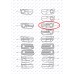 Grilë në parakolpin e përparmë (me hapje për drita të mjegullës) për AUDI Q5 08-12 - OEM: 8R0807681A