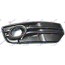 Grilë në parakolpin e përparmë (me hapje për dritа të mjegullës + kornizë kromi) për AUDI Q5 08-12 - OEM: 8R0807681A