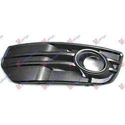 Grilë në parakolpin e përparmë (me hapje për dritа të mjegullës + kornizë kromi) për AUDI Q5 08-12 - OEM: 51717050649