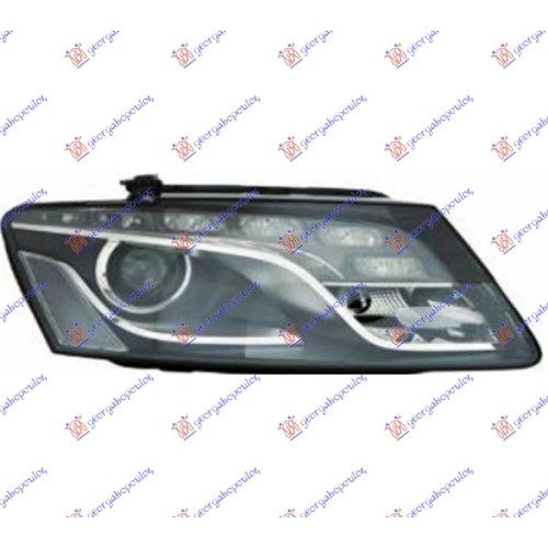 Fenerë xenon me LEDDritë ditore (11/09-) (E) (DEPO) për AUDI Q5 08-12 - OEM: 8R0941030AF