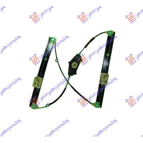 Ngritës/rregullator për dritaren e përparme elektrik (pa motor) për AUDI Q5 08-12 - OEM: 8R0837461B