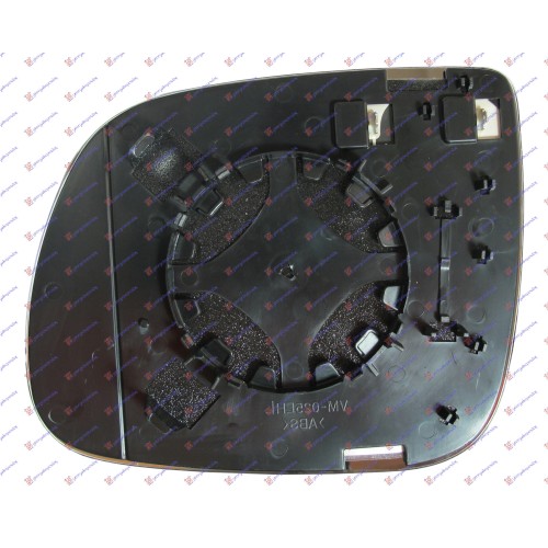 Xham për pasqyrë me ngrohje (xham i lakuar) për AUDI Q5 08-12 - OEM: 8R0857536E