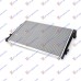 Radiator për motor 1.9 TDi dizel (650x400) tubë diagonale për AUDI A3 03-08 - OEM: 1K0121251AK
