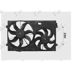 Ventilator (dopio) benzinë/dizel (Radiator 40,5cm) për AUDI A1 10-14 - OEM: 1K0121207BB Ventilator (dopio) benzinë/dizel (Radiator 40,5cm) për AUDI A1 10-14 - OEM: 1K0121207BB