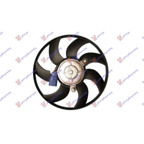 Ventilator për radiatorbenzinë/dizel 30cm për AUDI A1 10-14 - OEM: 1K0959455DH