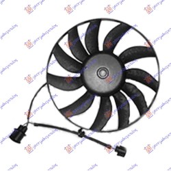Ventilator (Motor + helikë) (360mm) (100w) për AUDI A3 03-08 - OEM: 1K0959455AH Ventilator (Motor + helikë) (360mm) (100w) për AUDI A3 03-08 - OEM: 1K0959455AH