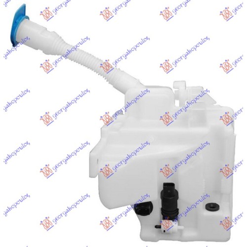 Rezervuari i lëngut të larësit të xhamave (me hapje për motor spërkatëse të ferëve) për AUDI A1 10-14 - OEM: 6R0955453G Rezervuari i lëngut të larësit të xhamave (me hapje për motor spërkatëse të ferëve) për AUDI A1 10-14 - OEM: 6R0955453G