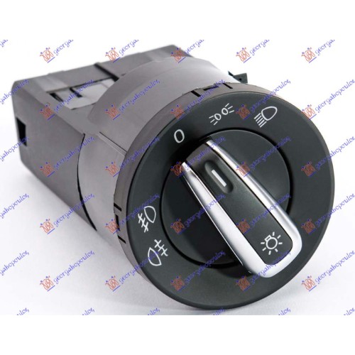 Ndërprerës për Fenerë me krom (17 pinë) për AUDI TT 98-06 - OEM: 6R0941531E Ndërprerës për Fenerë me krom (17 pinë) për AUDI TT 98-06 - OEM: 6R0941531E