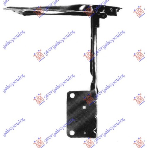 Mbajtës Fenerëi i metalit për AUDI 80 86-91 - OEM: 893805856A