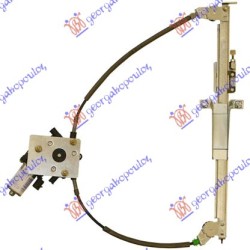 Ngritës/rregullator për dritaren e përparme elektrik (А cilësi) për AUDI 80 86-91 - OEM: 893837398A