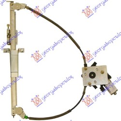 Ngritës/rregullator për dritaren e përparme elektrik (А cilësi) për AUDI 80 86-91 - OEM: 893837397A