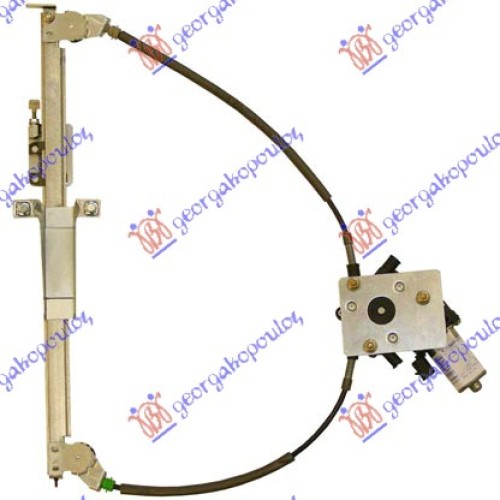Ngritës/rregullator për dritaren e përparme elektrik (А cilësi) për AUDI 80 86-91 - OEM: 893837397A
