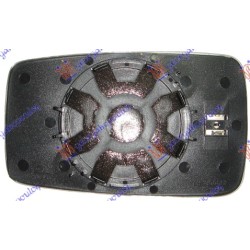 Xham për pasqyrë ngjyrë e kaltër me ngrohje (xham i lakuar) për AUDI 80 86-91 - OEM: 893857535F