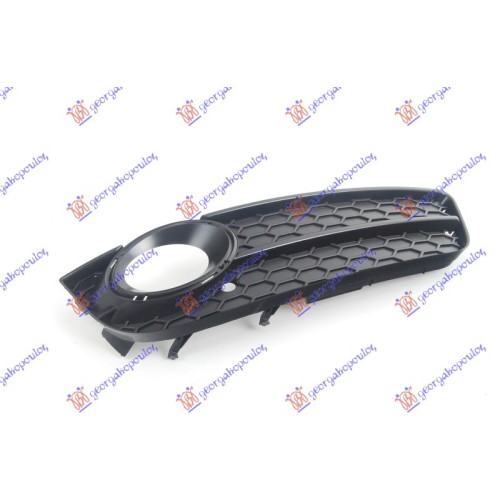 Grilë në parakolpin e përparmë (me hapje për drita të mjegullës) për AUDI A5 07-11 - OEM: 8T080768201C