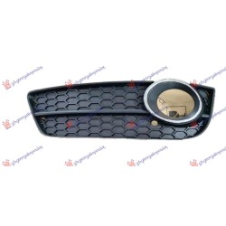 Grilë në parakolpin e përparmë (me hapje për drita të mjegullës) (s-line/s5) për AUDI A5 07-11 - OEM: 8T0807682 Grilë në parakolpin e përparmë (me hapje për drita të mjegullës) (s-line/s5) për AUDI A5 07-11 - OEM: 8T0807682