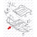 Mbrojtje/kapak nën motor për AUDI 80 91-94 - OEM: 8A0863821N Mbrojtje/kapak nën motor për AUDI 80 91-94 - OEM: 8A0863821N