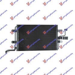 Radiator i kondicionerit benzinë -1,9 TDI (54x36) për AUDI A3 96-03 - OEM: 1J0820411D Radiator i kondicionerit benzinë -1,9 TDI (54x36) për AUDI A3 96-03 - OEM: 1J0820411D
