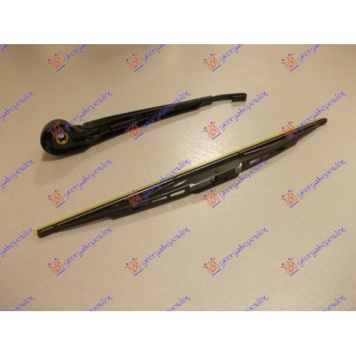 Larës dritaresh i pasëm me krah dhe teh avant/karavan 375mm për AUDI A3 96-03 - OEM: 3B9955427 Larës dritaresh i pasëm me krah dhe teh avant/karavan 375mm për AUDI A3 96-03 - OEM: 3B9955427