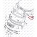 Shtërngues/mbajtës në parakolpin e përparmë plastik për AUDI A3 03-08 - OEM: 8P0807183A